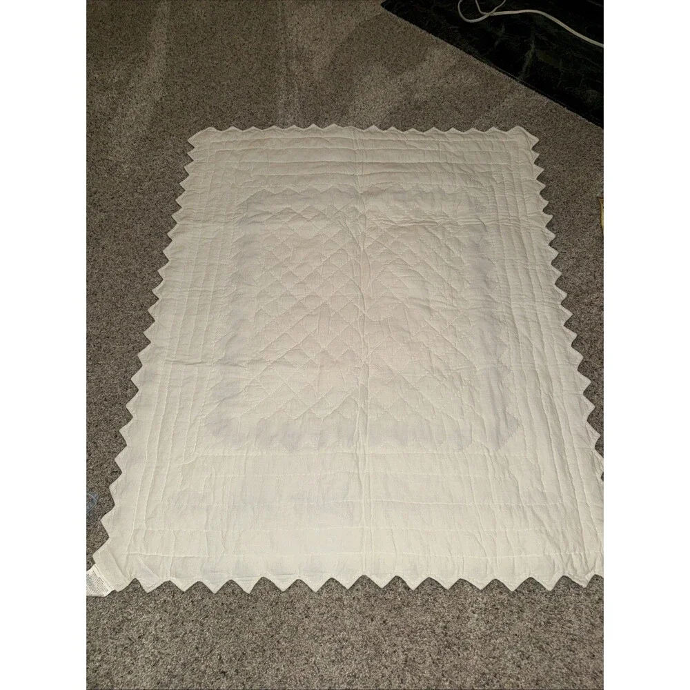 Twinkle Twinkle Little Star Boys Baby Quilt 40x30 Inches Vintage